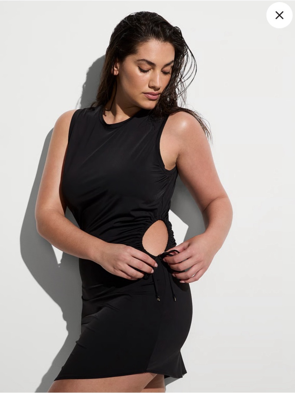 Victoria’s Secret Ruched Mini Swim Dress